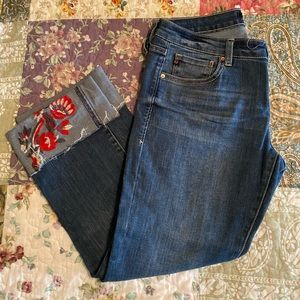 Dear John cuffed jeans, size 27